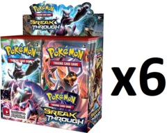 Pokemon XY8 BREAKThrough Booster Box CASE (6 Booster Boxes)